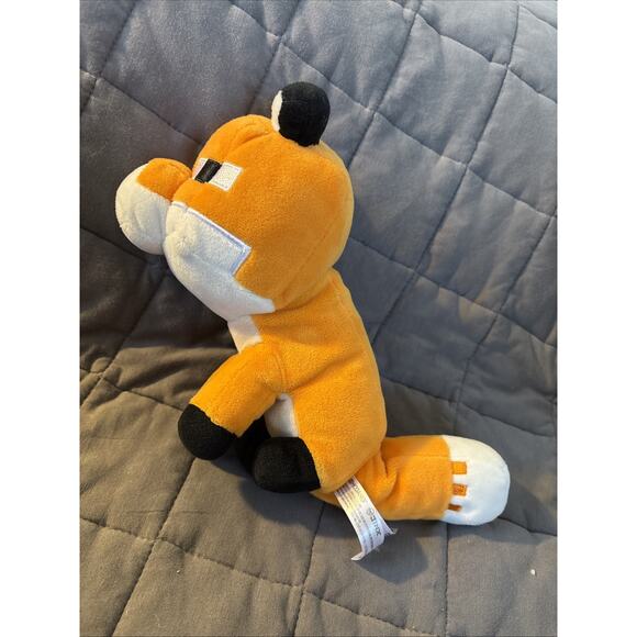 Minecraft Fox Happy Explorer Soft Plush Stuffed Toy Animal Mojang Jinx 11" - Picture 1 of 6